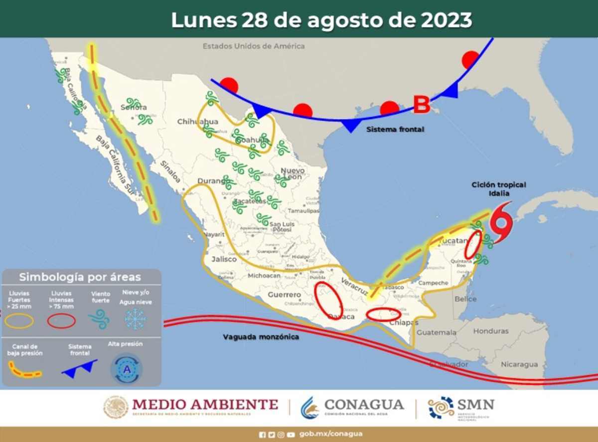 Clima En Quintana Roo Tormenta Tropical Idalia Azota Las Costas Con