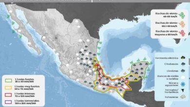 Cambios climáticos en regiones de Quintana Roo: Aviso del SMN