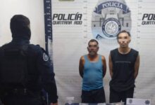 Operativo policial en Playa del Carmen detiene a 9 individuos por posesión de narcóticos