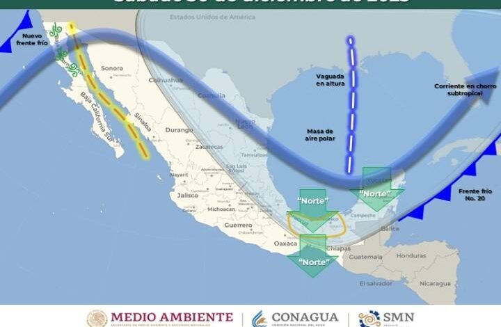 Pronostican Lluvias para Quintana Roo