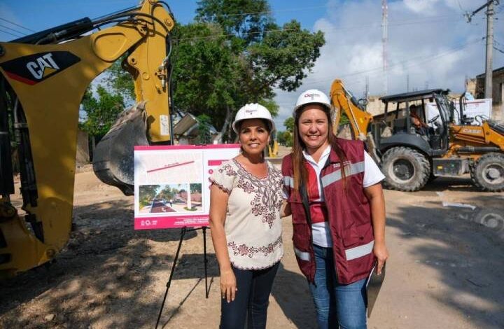 Renovación millonaria para Mejorar Vida en Colonia de Cancún Anuncia Mara Lezama