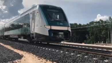 Problema mecánico retrasa salida del Tren Maya en Palenque