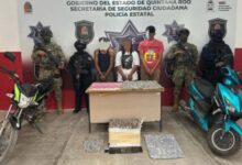 Desarticulan Red de Narcotráfico en Carrillo Puerto: Detenidos y Decomisados Drogas y Vehículos