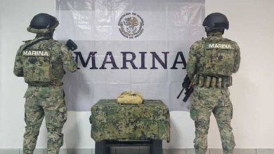 Incautación de Marihuana en Costas de Quintana Roo