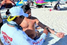 Refuerzan vigilancia en playas de Solidaridad por Semana Santa