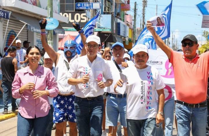 Comerciantes Respaldan a Raúl Aguilar, porque conocen su trabajo y arraigo Playense