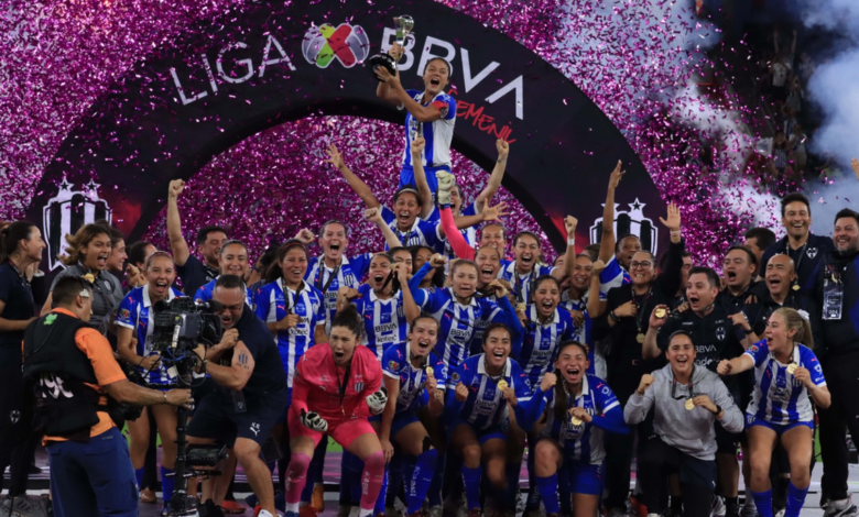 Rayadas le cortó el vuelo a las Águilas: son campeonas de la Liga MX Femenil - El Occidental