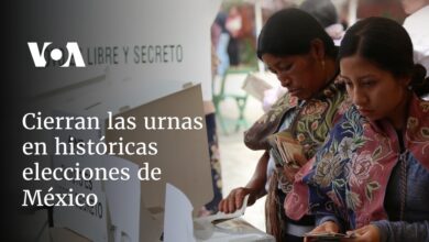 Cierran las urnas en históricas elecciones de México