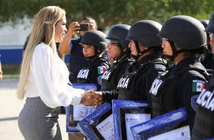 Lili Campos consolida una Policía Municipal equipada y eficiente