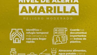 Alerta amarilla activada en Quintana Roo por la proximidad del huracán Beryl