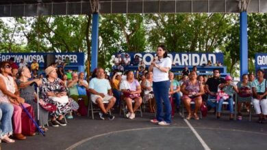 Estefanía Mercado encabeza reunión informativa del programa “Pensión para Mujeres de 60 a 64 años”