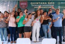 Inicia Mara Lezama, en Evento Nacional, Entrega de Credenciales del IMSS Bienestar