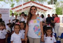 Mara Lezama Inaugura Nuevo Techo en el Jardín de Niños “Hermenegildo Galeana” en Paraíso Maya