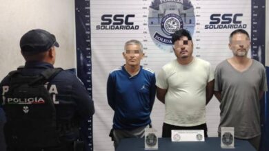 Detienen a tres hombres por presunto secuestro en la carretera Tulum-Playa del Carmen