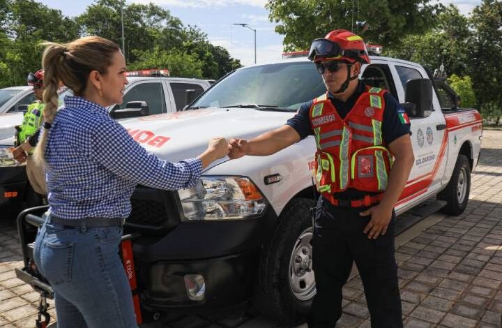 Solidaridad recibe nuevo equipo avanzado de Protección Civil