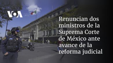 Renuncian dos ministros de la Suprema Corte de México ante avance de la reforma judicial