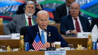 Biden y Sheinbaum reafirman la “sólida” relación entre EEUU y México al reunirse en Brasil