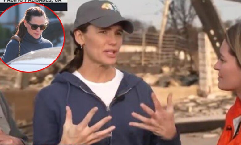 Jennifer Garner revela que su amiga murió en los incendios de California