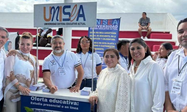 Inauguró SEQ la Feria Oferta Educativa Media Superior 2025, en la que se espera una participación de 29 mil 638 estudiantes de tercer grado de secundaria